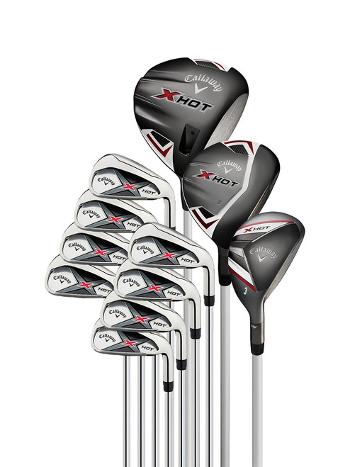 Strata Plus 14-Piece Men's Golf Club Set