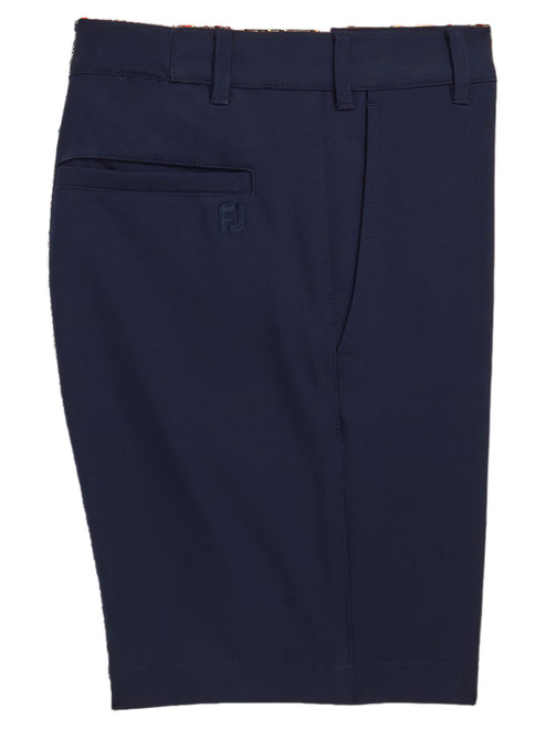 Boys navy golf shorts top