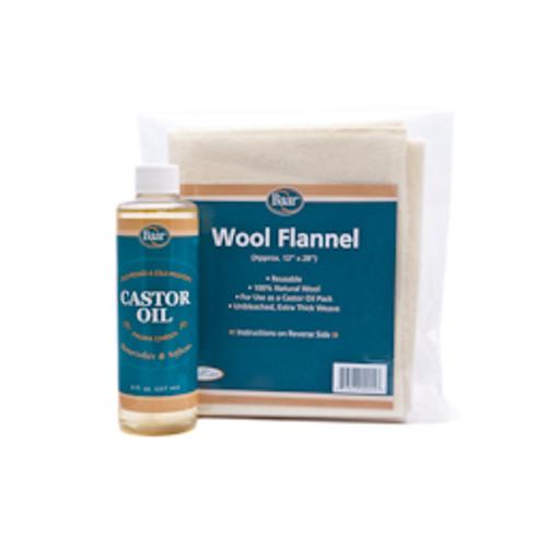 Castor Oil and Wool Flannel Castor Oil and Wool Flannel