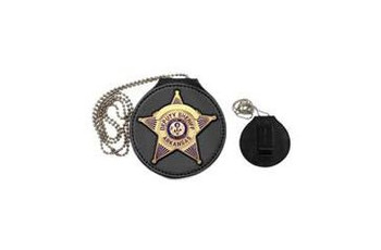 Hero's Pride Universal Leather Badge Holder for Star Neck or Belt Hero's Pride Universal Leather Badge Holder for Star Neck or Belt