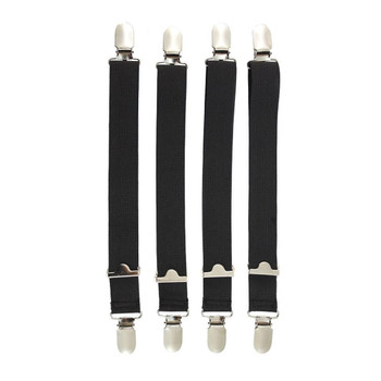 Hero's Pride Footloop Style Shirt Holders with Claw Clasp - Black Hero's Pride Footloop Style Shirt Holders with Claw Clasp - Black