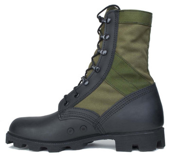 Original McRae Vietnam Era Jungle Boot OD Green Military Hot Weather USA Made Original McRae Vietnam Era Jungle Boot OD Green Military Hot Weather USA Made