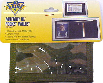 Raine Military I.D./Pocket Wallet Raine Military I.D./Pocket Wallet