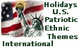 Holidays, US, International Icon Theme Icon