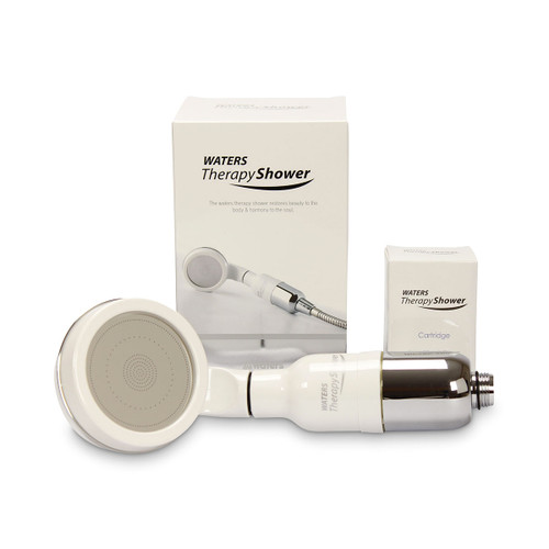 Waters Therapy Shower Kit with Shower Head and 1 Filter Cartridge Waters Therapy Shower Kit with Shower Head and 1 Filter Cartridge