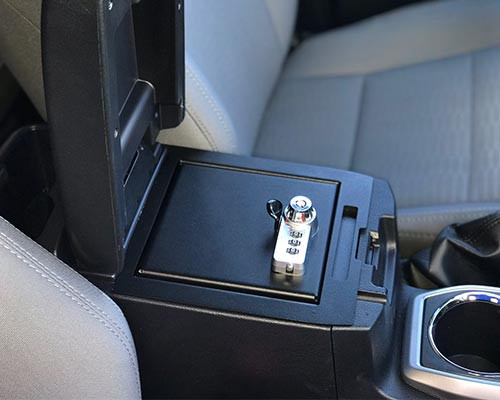 Toyota Tundra center console lock box (2014 - 2018) - Cabe Performance