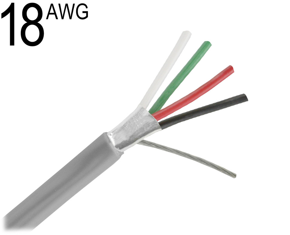 Shielded Multiconductor Cable, 22 AWG