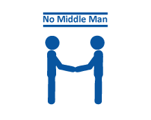 cut-out-the-middle-man-icon