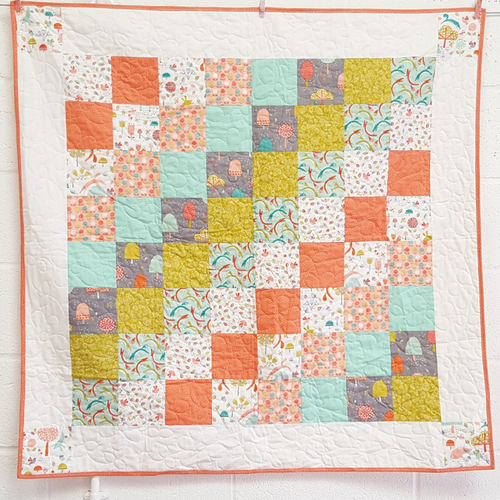 Patchwork lap quilt beginners class at Purple Stitches, basingstoke UK Patchwork lap quilt beginners class at Purple Stitches, basingstoke UK