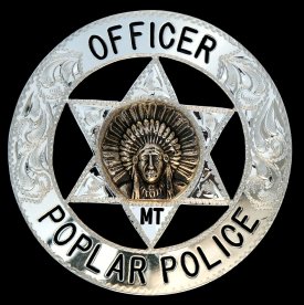 Police Circle Star Badge