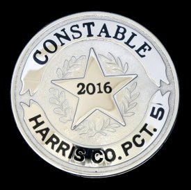 Police Circle Star Badge