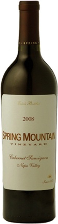 Spring Mountain Vineyard Cabernet Sauvignon Napa Valley 2008 750ml