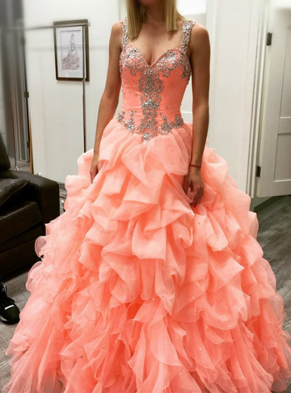 Mori Lee Prom 42015 - 2 Piece Tulle Ball Gown Prom Dress