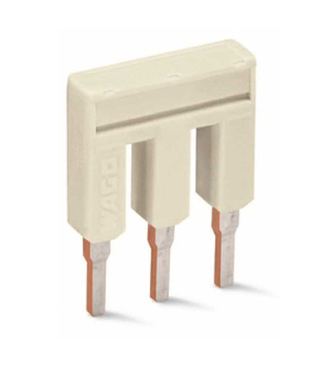 Wago TOPJOB®S Push-in Jumper Bar 3 Way 24Amp; Bag Qty 25