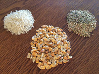 Corn Rice Buckwheat Flax Microwave Heating Pad