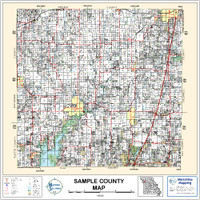 Lincoln County, Missouri Maps from Mapping Solutions