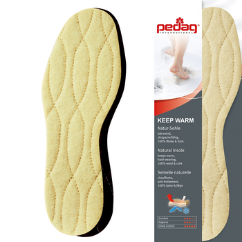 pedag KEEP WARM All Natural Insulating Wool Insoles pedag KEEP WARM All Natural Insulating Wool Insoles