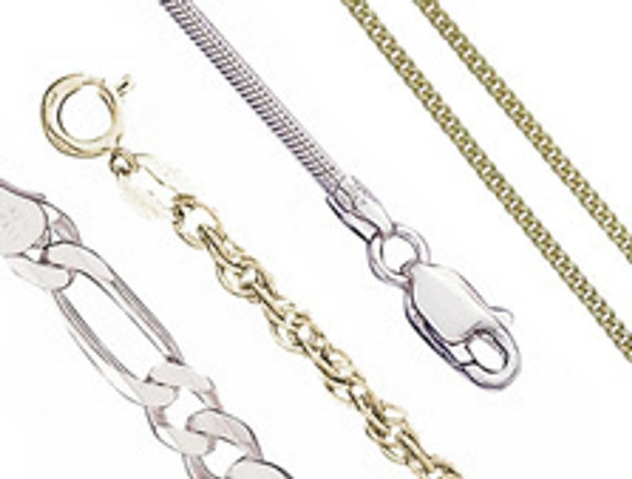 Coin Bezel Pendant Chains