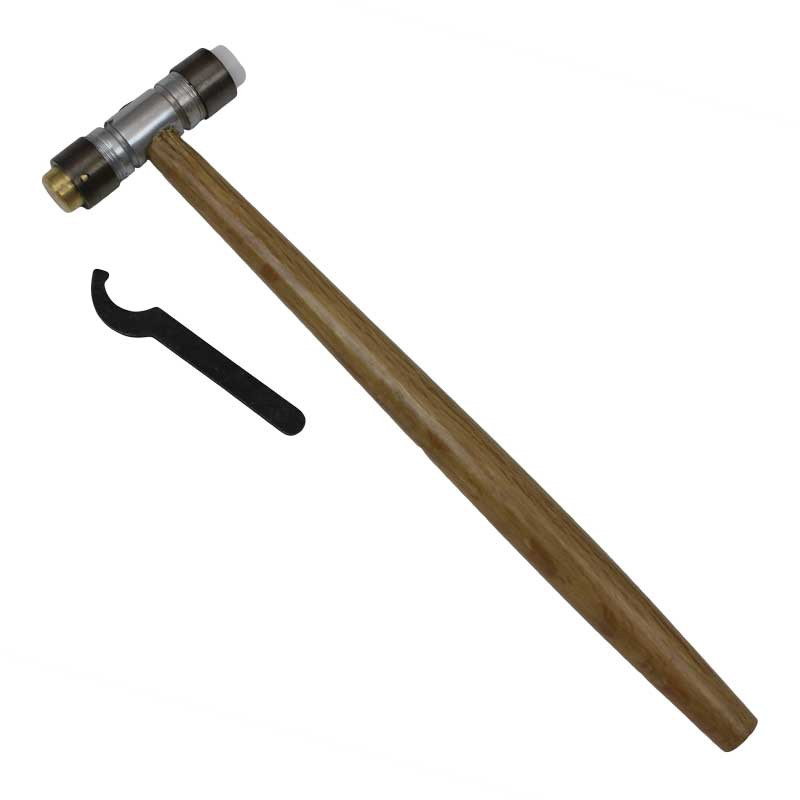Brass & Nylon Hammer Jewelry Hammer with Detachable Faces Hammers