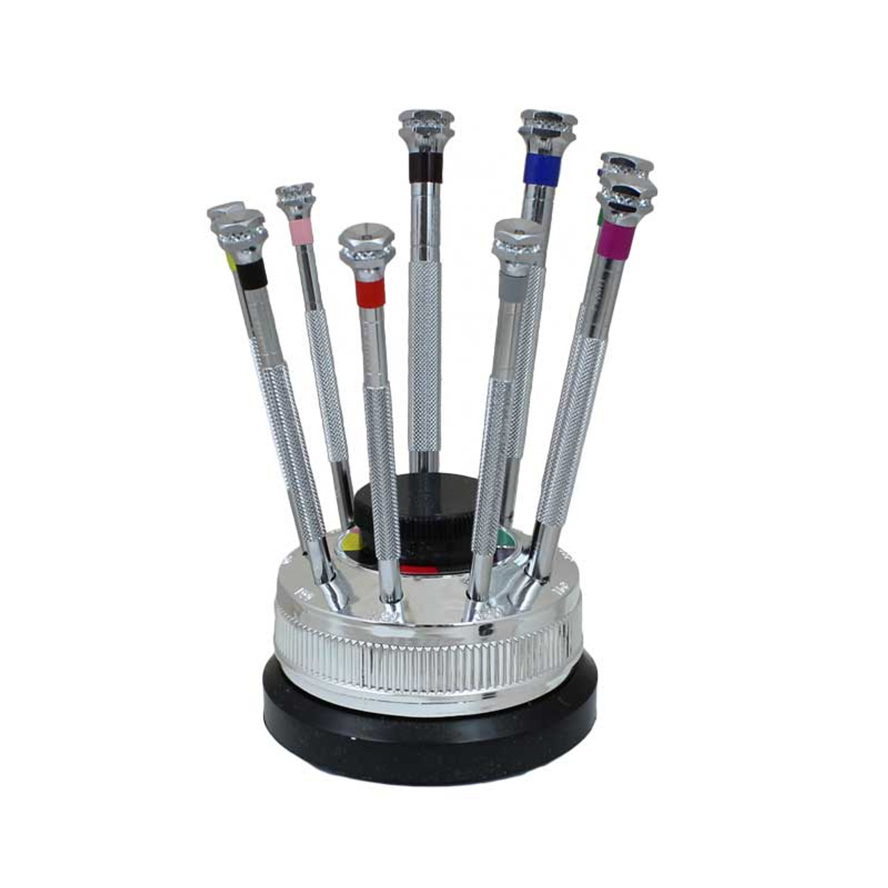 Screwdrivers in Rotating Stand Watch Screwdrivers Esslinger & Co