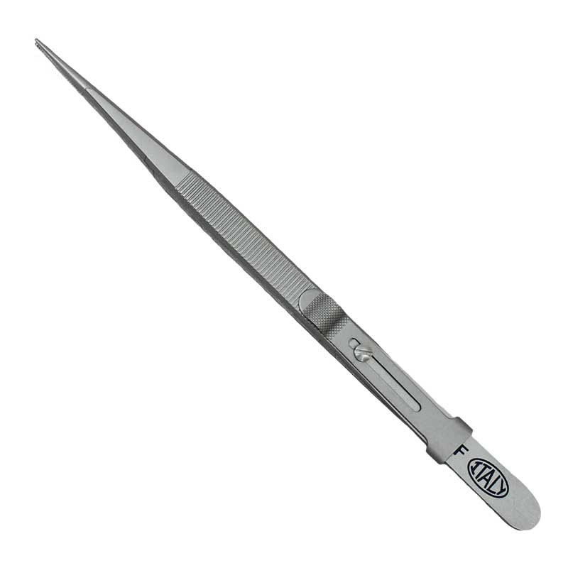 6.5 Inch Italian Diamond Locking Tweezers
