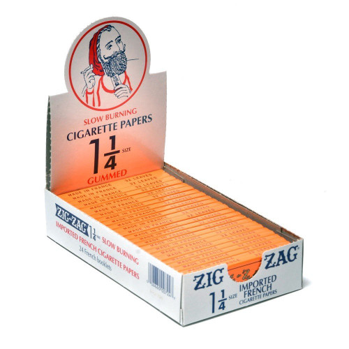 Zig Zag Orange 1 1/4 Size | 24 pk | Retail Display