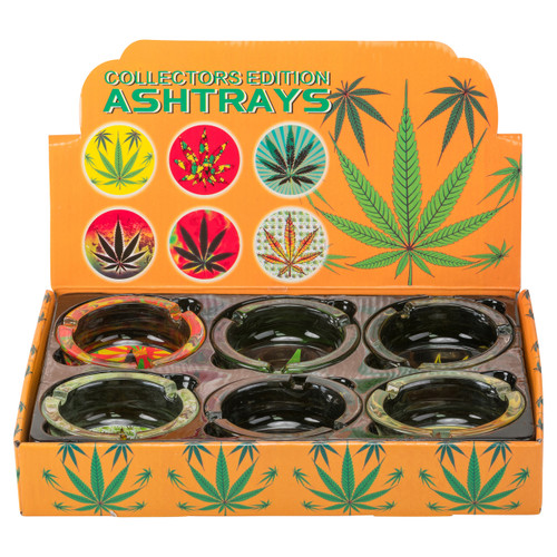 Glass Ash Tray | 6ct Display