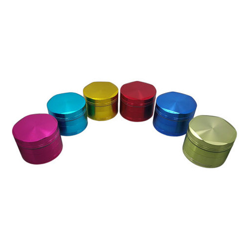 Custom 62mm 4-Piece Zinc Grinder
