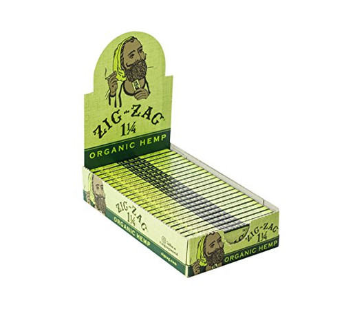 Zig Zag Organic Hemp 1 1/4 Rolling Papers | 24 Packs per Box