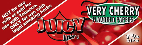 Juicy Jay's 1 1/4 | Very Cherry | 24 books per box