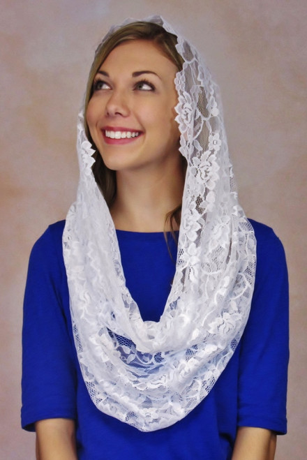 Floral Infinity Veils - Veils by Lily