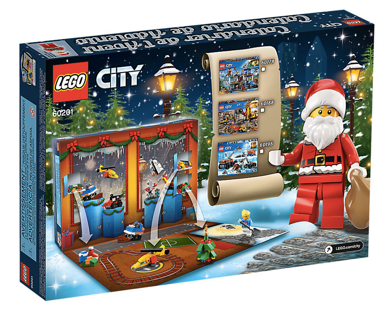 lego 60201 city advent calendar 2018 wrapping christmas presents