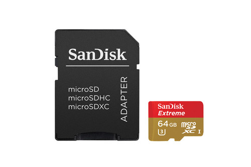 SanDisk Extreme microSD Card 64GB