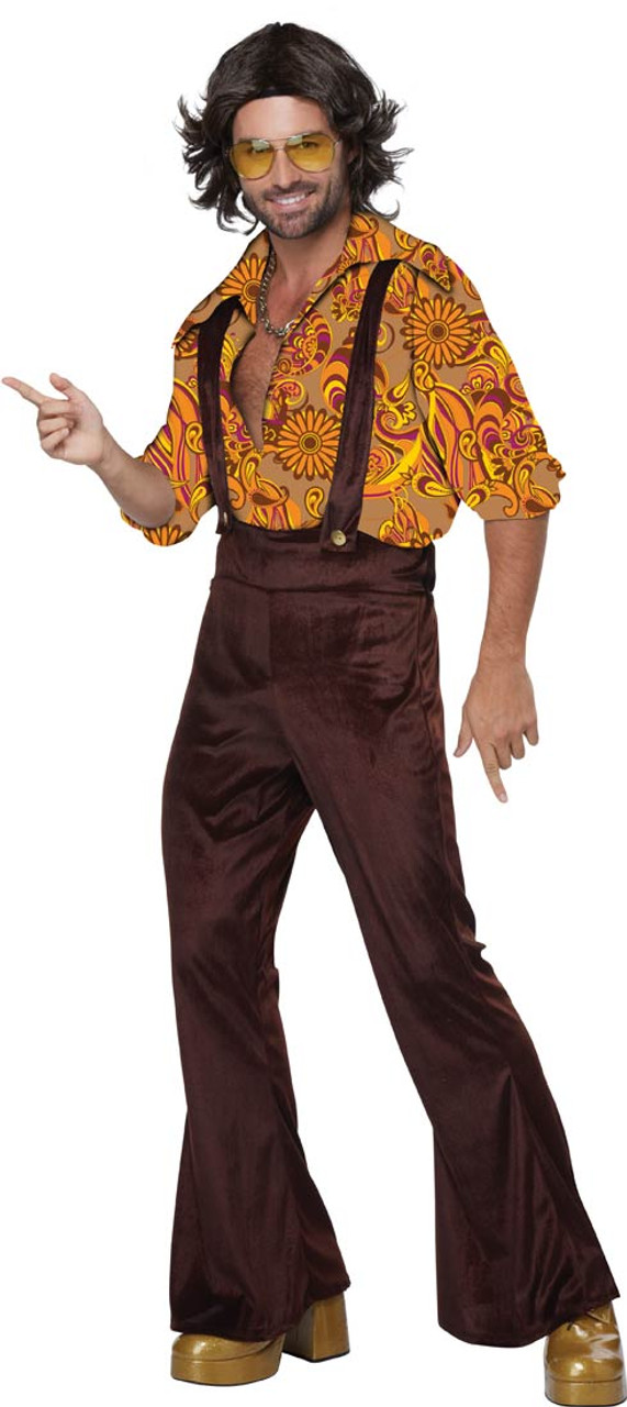 70s Jive Talkin' Disco Dude Men's Costume - The Costume Shoppe