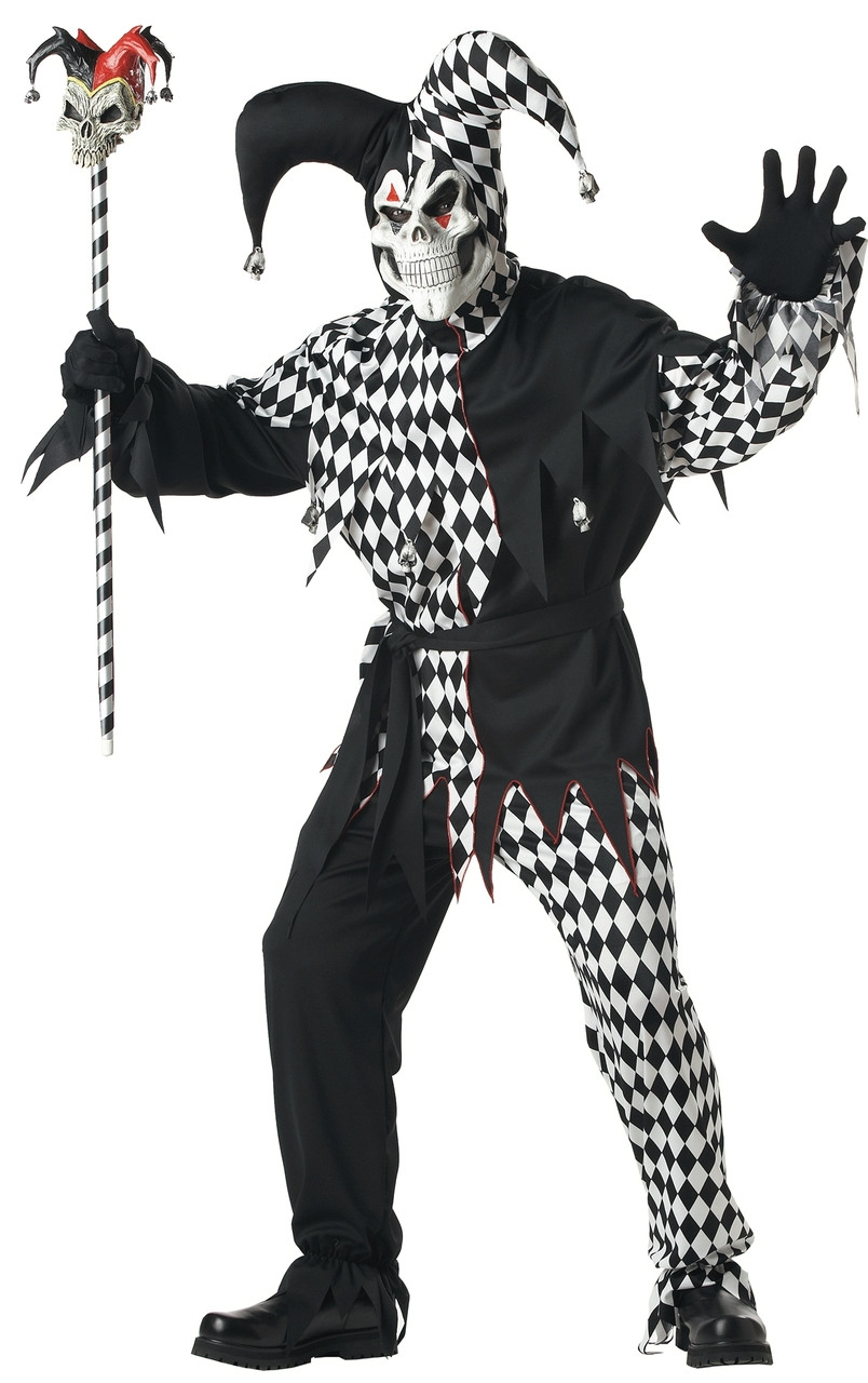 Evil Court Jester Costume The Costume Shoppe