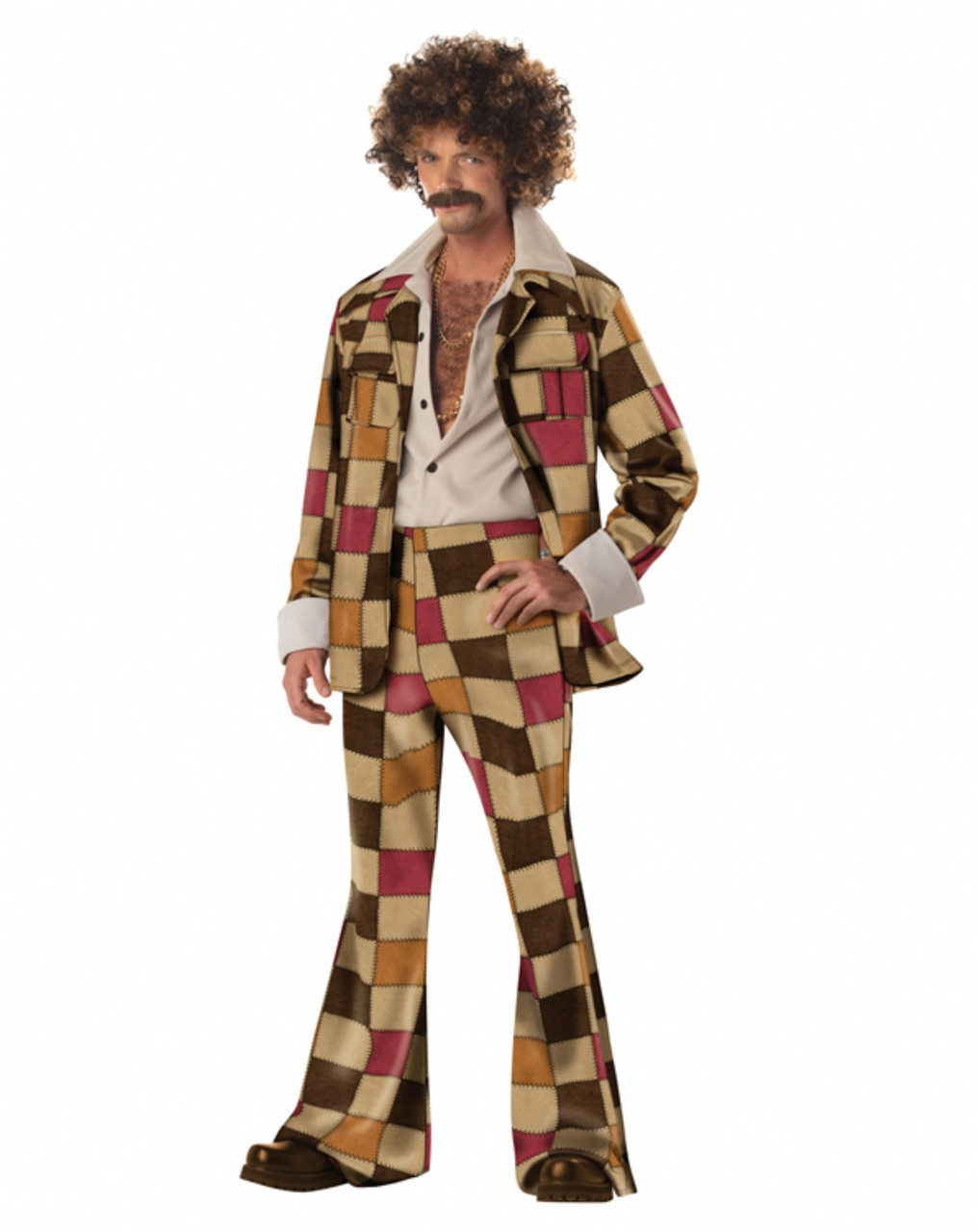 1970s Disco Sleazeball Leisure Suit | Men's Retro Costume