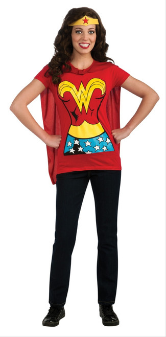 Wonderwoman T-Shirt Costume Wonderwoman T-Shirt Costume