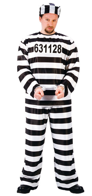 Jail Convict Halloween Costume - The Costume Shoppe