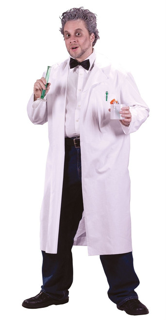 Men's Mad Scientist Lab Coat Costume - The Costume Shoppe