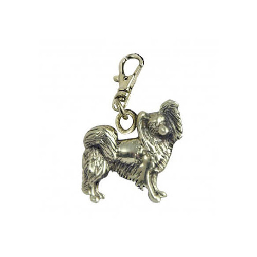 Papillon Brass Zipper Pull