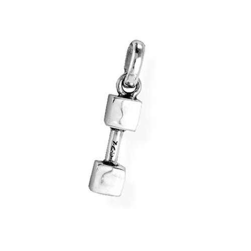 Dumbbell Medium Charm