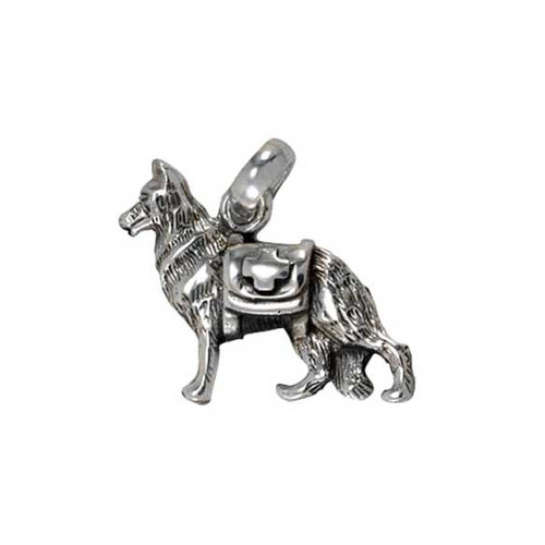 German Shepherd Service Dog Charm
