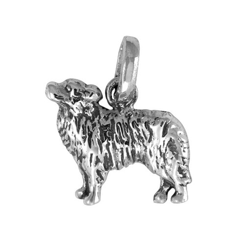 Border Collie Medium Charm