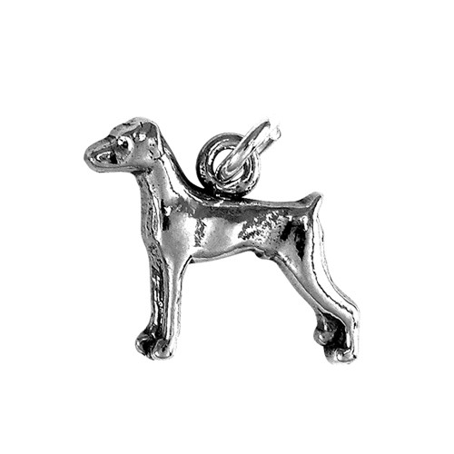 Doberman Pinscher Small Charm - Flop Ear