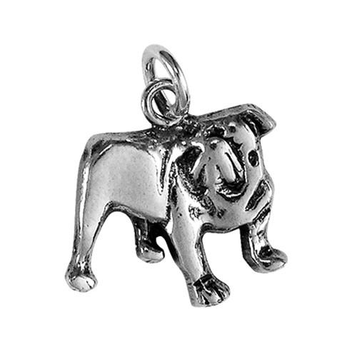 Bull Dog Small Charm