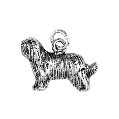 Bearded Collie Small Charm