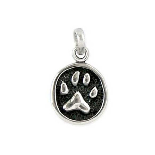 Paw Print Charm Cat