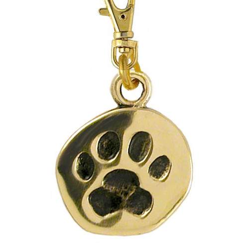 Paw Print Brass