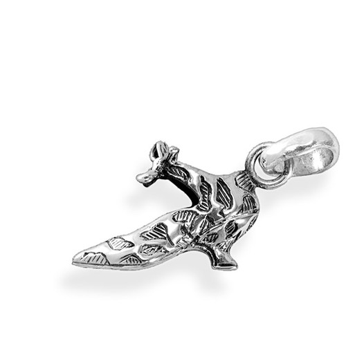 Ankle Bow High Heel Shoe Charm
