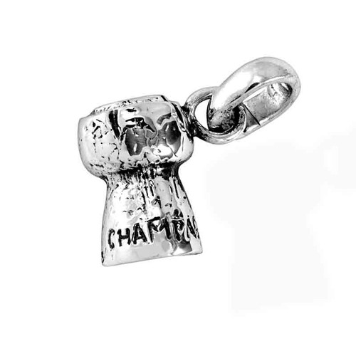 Champagne Cork Charm